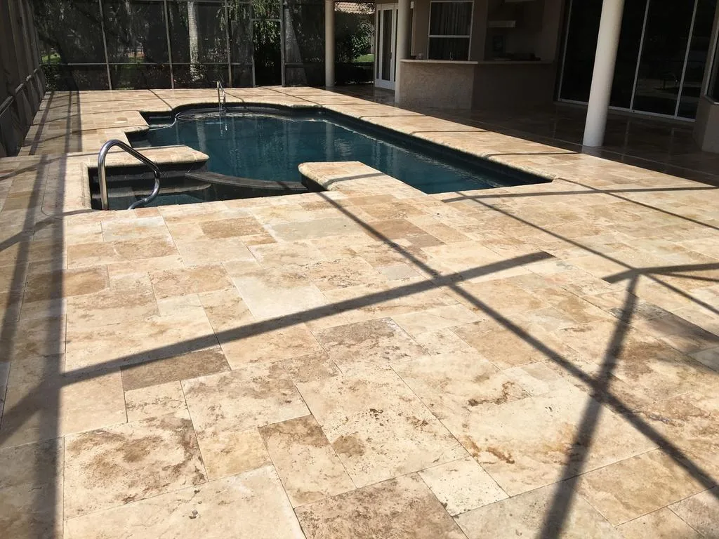 Tumbled Travertine