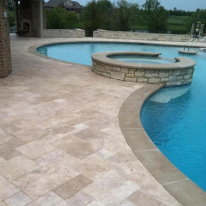 French Pattern Travertine