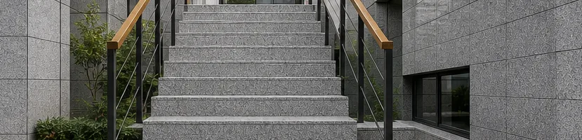 Bergama Grey Granite | Architectural Exterior Stone