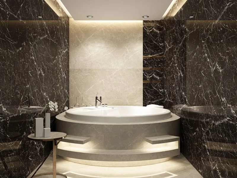 Olive Avangarde Marble | Designer Brown Collection