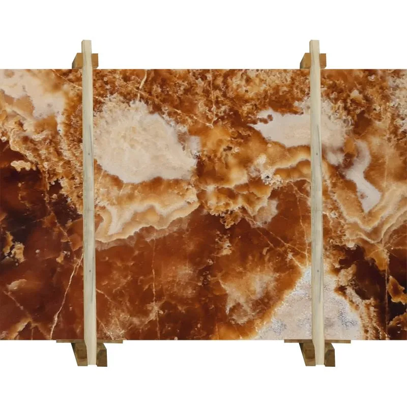 Coca Cola Onyx for Backlit Bar Fronts | Turkish Brown Onyx Supplier