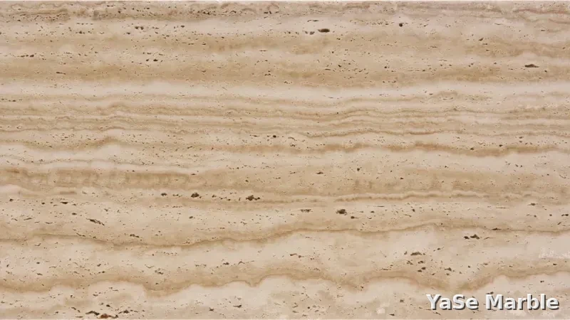 Travertine Vein Cut for Linear Wall Cladding | Turkish Travertine Supplier