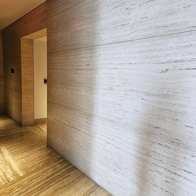Travertine Vein Cut for Linear Wall Cladding | Turkish Travertine Supplier