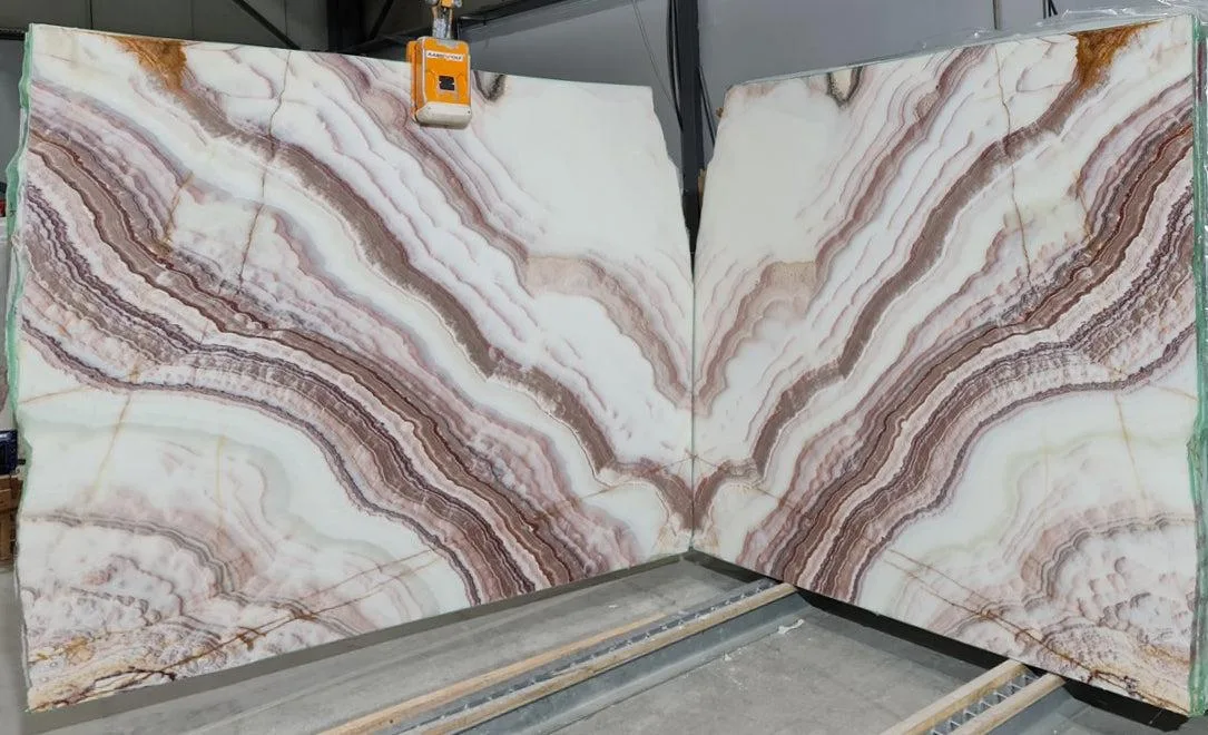 Pink Onyx for Boutique Feature Walls | Turkish Pink Onyx Supplier