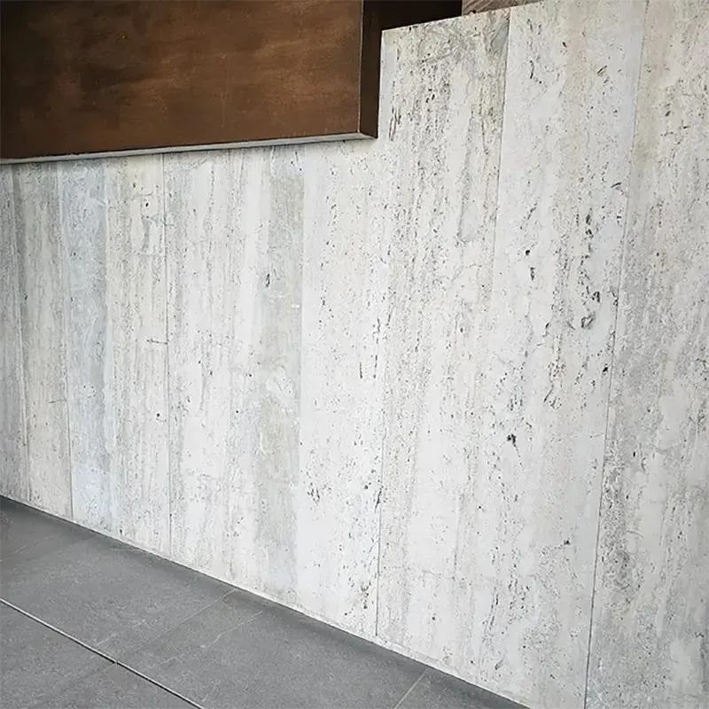 Silver Travertine for Modern Façades | Turkish Silver Travertine Supplier