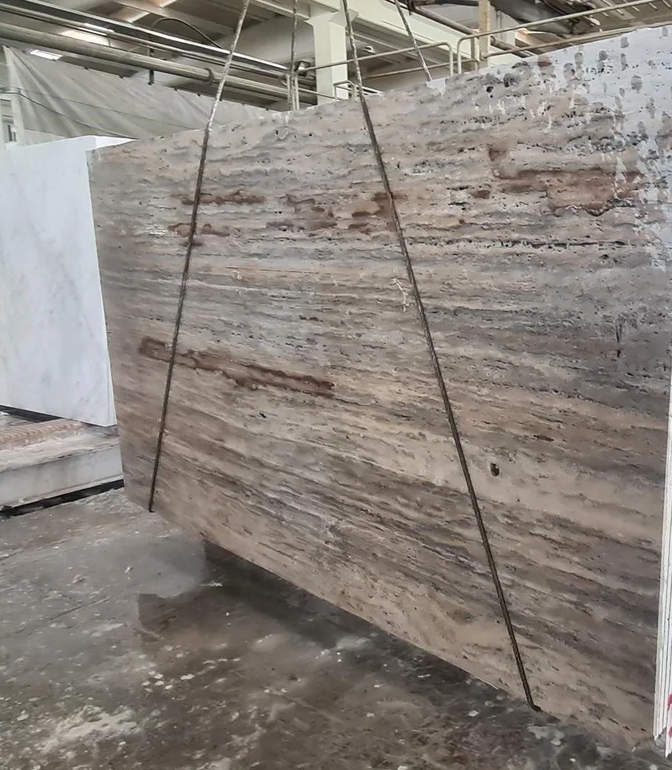 Silver Travertine for Modern Façades | Turkish Silver Travertine Supplier