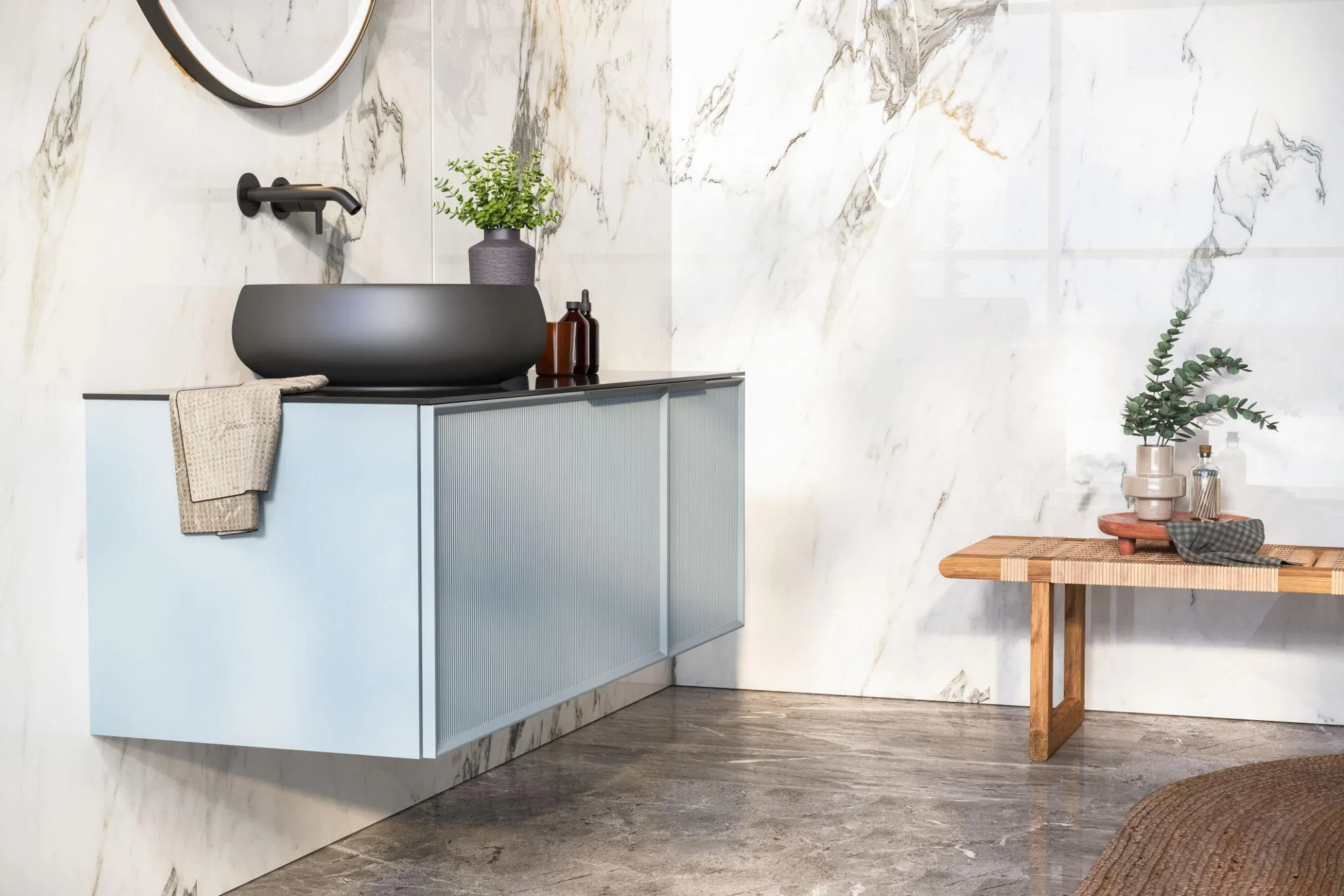 Baran Grey Marble for Premium Floors & Walls | Turkish Grey Marble Supplier