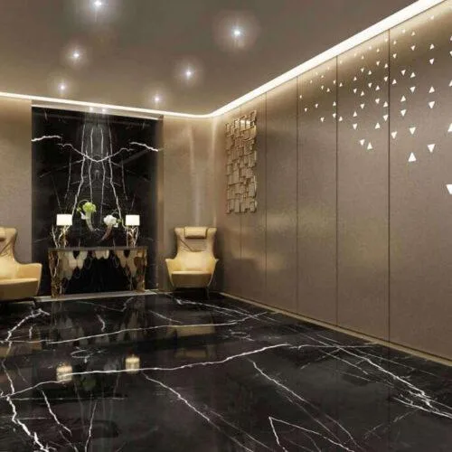 Alexander Black Marble for Luxury Interiors | Turkish Black Marble Supplier