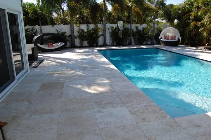 French Pattern Travertine for Patios & Villas | Turkish Travertine Supplier