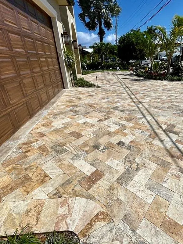 Scabos Travertine for Rustic Terraces | Turkish Travertine Supplier