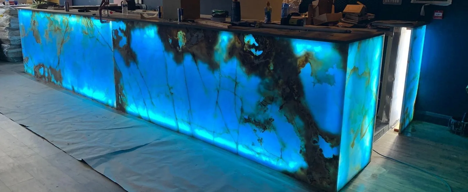 Blue Onyx for Luxury Feature Walls | Turkish Blue Onyx Supplier